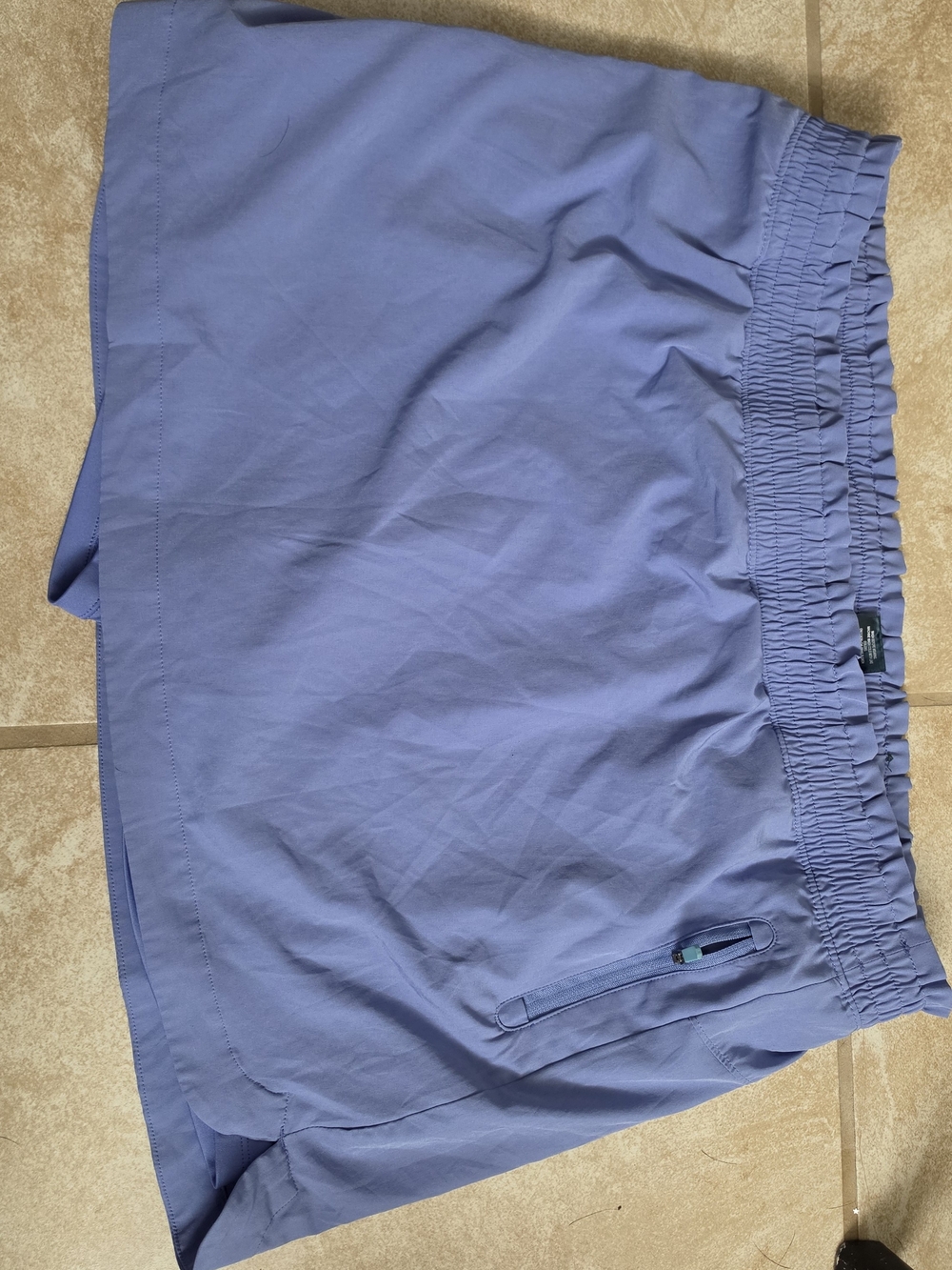 Tex Gear Purple skort XXL. Skirt with built in shorts. Purple with blue accents.